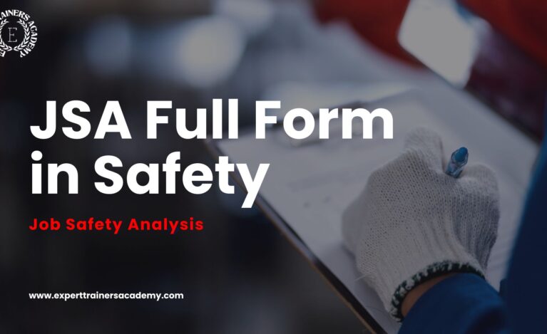 JSA Full Form in Safety